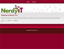 Tablet Screenshot of nerdyit.com